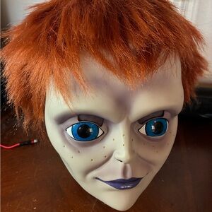 Chucky Glen Spirit Plastic Mask Blue Eyes Varient